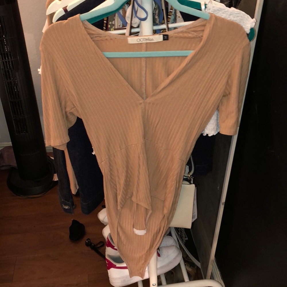Cream/ Beige Body Suit
